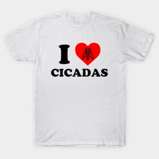 I Love Cicadas | I Heart Cicadas T-Shirt